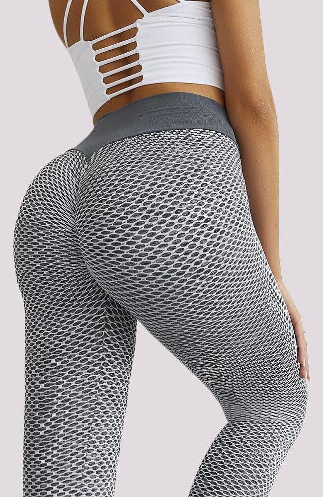 Spawn Fitness Yoga Pants TikTok Leggings for Women Scrunch Butt Lift Gray XS